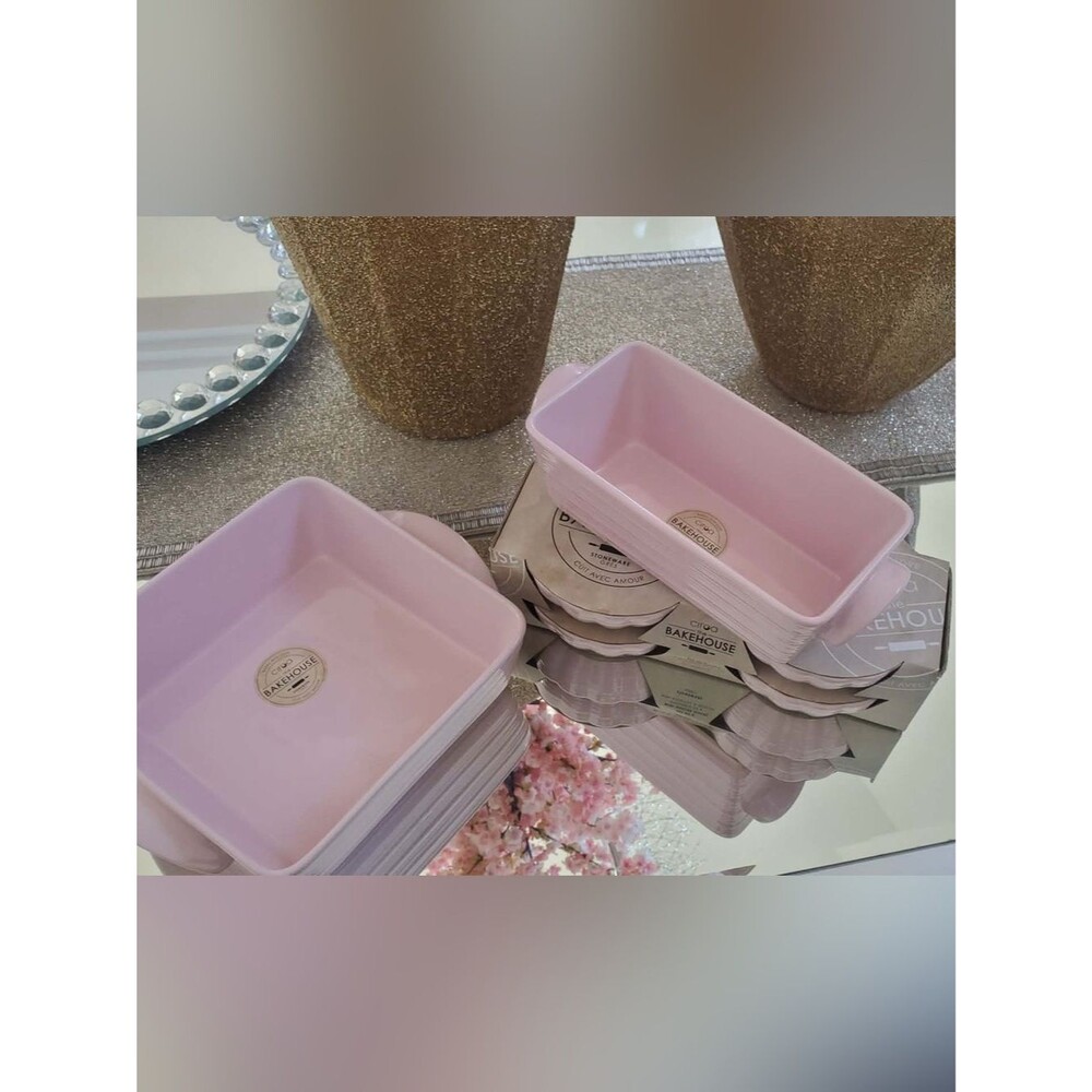 NWT Pastel pink bakeware Bundle 6 pcs - Picture 4 of 8
